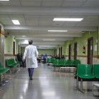 Una imagen de archivo de una sala de espera de un hospital.