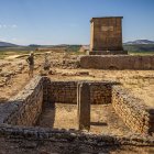 Ruinas de la antigua ciudad de Numancia.
