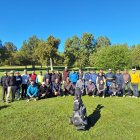 Participantes en el torneo con el que se conmemora el XX Aniversario del Club de Golf La Cerrada.