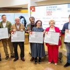 Representantes de las empresas distinguidas en la pasada edición del Premio Pyme del Año en Soria.