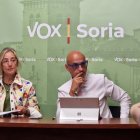 Los concejales de Vox.