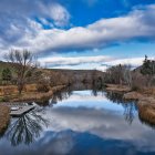 El río Duero en Soria