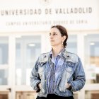 Sobre estas líneas, la futura vicerrectora del Campus de Soria, Inés Ortega Cubero.