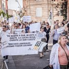 Concentración en Soria por la huelga de médicos