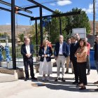 Inauguración de la depuradora de Deza.