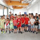 Participantes en el Torneo de la Escuela Municipal de Ajedrez celebrado en La Juventud.