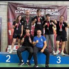 Integrantes del club soriano que han competido en Madrid.