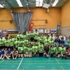 Ganadores del XXII Torneo Popular de Bádminton.