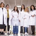 Equipo de investigadoras de la Universidad de Valladolid en Soria que trabaja en la línea de genética.