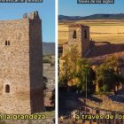 Algunos de los torreones medievales de Soria aún sobreviven entre pequeños pueblos y campos abiertos, recordando el pasado defensivo de la provincia.