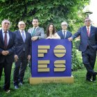 Foto de familia de los premiados de este año.