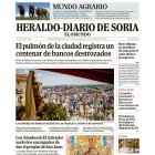 Portada de Heraldo-Diario de Soria del 1 de junio de 2026.