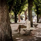 Un estado lamentable el que presentan numerosos bancos de la Dehesa