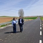Visita a la carretera que une Perdices con La Milana.