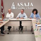 Reunión de la Junta Directiva de Asaja en Castilla y León.