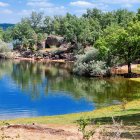 El río Diero a su paso por la Comarca de Pinares