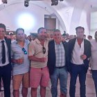 Un momento del acto del 47 Aniversario de la Peña Madridista de Soria.