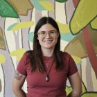 Laura Arnal Roig, investigadora de la Universidad Politécnica de Valencia que ha estudiado los sabinares sorianos.