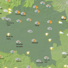 Franja horaria de las 17 horas en la tarde de este 28 de junio en Soria.