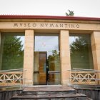 Entrada principal al Museo Numantino de Soria.