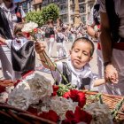 Entrega floral a la Virgen de la Blanca para finalizar las Fiestas de San Juan 2026