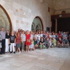 Alumnos del curso de verano de Santa Catalina en una edición anterior.