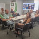 Reunión del comité organizador del congreso veterinario.