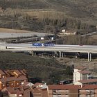 Enlace de la A-2 y la A-15 a la altura de Medinaceli.