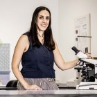 Claudia Ollauri, investigadora del Campus universitario de Soria.