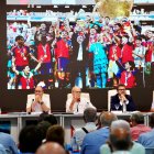 Marcelino Maté durante la celebración de la Asamblea de la Territorial.
