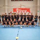 La plantilla del BM Soria antes de iniciar el trabajo de pretemporada.