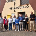 Miembros de la asociación promotora y de la AECC.