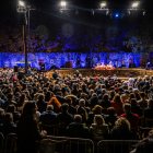 Aspecto de la lectura del Festival de Las Ánimas.