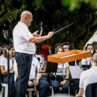 Actuación de la Banda Municipal de Música este miércoles en el barrio de La Barriada.