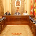 Diputados provinciales en el pleno de ayer.