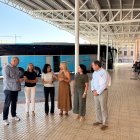La consejera junto a responsables de la Junta y  del Ayuntamiento.