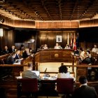 Un momento del pleno ordinario.