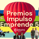 Detalle del cartel de la convocatoria de Impulso Emprende en su quinta edición.