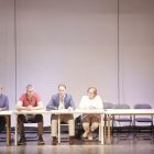 Concejales del equipo de Gobierno del Ayuntamiento de San Esteban en el pleno.