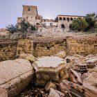 Nuevo derrumbe en el Palacio de los Hurtado de Mendoza de Almazán.