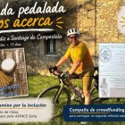 Cartel de la iniciativa de César Martínez para recaudar fondos para un segundo vehículo para Aspace Soria.