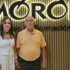 Ángel Morón y Laura Morón, en el nuevo centro.
