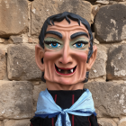 Cabezudo de la Bruja, recuperado por la comparsa.