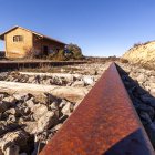 Antigua línea ferroviaria Soria-Castejón.