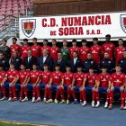 Plantilla del Numancia juvenil 2026-2027.