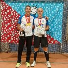 José Carlos Pérez y Santiago Martínez, del CB Soria.