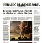 Portada de Heraldo-Diario de Soria del 17 de octubre de 2026