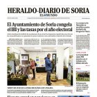 Portada de Heraldo-Diario de Soria del 18 de octubre de 2026