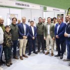 El director general del Instituto Tecnológico Agrario de Castilla y León (ITACyL), David González Huerta, en la VI Copa de Ávila San Huberto.