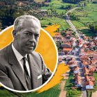 Composición de Juan Antonio Gaya Nuño, doctor en la especialidad de Historia en 195, sobre su pueblo natal en Soria